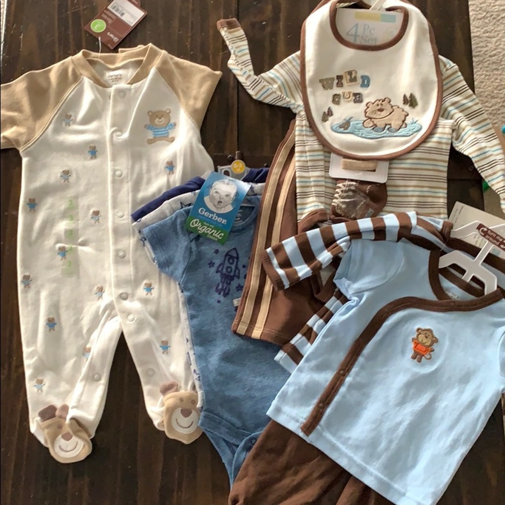 Lot of new baby clothes! All with tags!